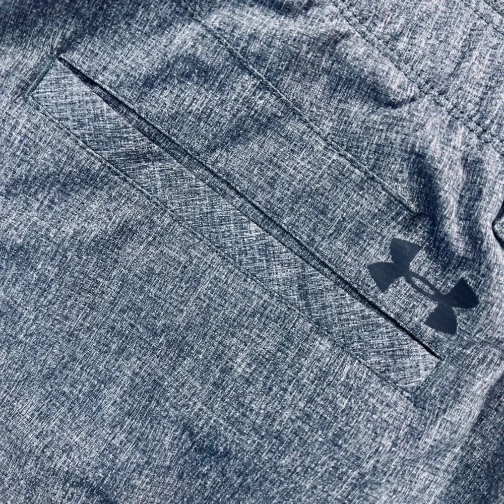 Under Armour Match Play Golf Woven Pants Men's 38x32 Grey Heather Stretch Casual